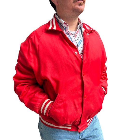 Wisconsin Red Varsity Jacket - Picture 3 of 3